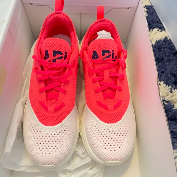 NIB NEW APL Women's Techloom Dream Ivory Magenta Roayl Navy Size 8 - Picture 8 of 9